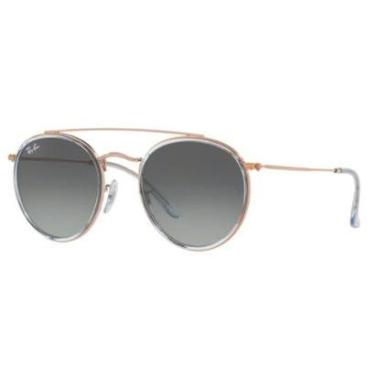 Imagem de Óculos Solar Ray Ban Rb3647n 906771 51 Cobre Lente Cinza Degradê-Unissex