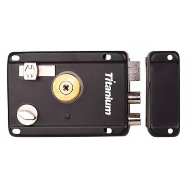 Imagem de Fechadura Chave Tetra de Sobrepor c/ Trava Anti-Furto Alta Segurança