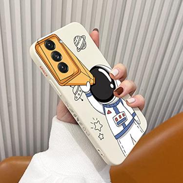 Imagem de Astronauta com capa de telescópio para Samsung Galaxy S21 S20 FE S10 S10e Note 20 ultra 10 9 Plus Pro Capa de telefone macio à prova de choque, branca2, para Note10