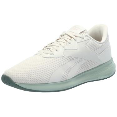 Imagem de Reebok Tênis masculino Floatride Energy 5, Calçado branco/azul claro/laranja flare, 43