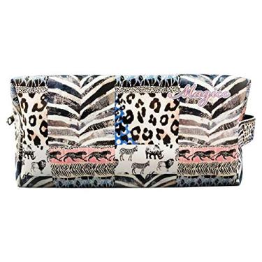 Imagem de Necessaire Selva Feminino Animal Print, Magicc