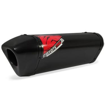 Imagem de Escape / Ponteira Coyote TRS Tri-Oval Alumínio - Burgman 125i 2011 em 