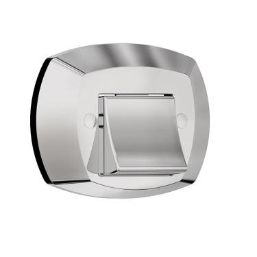 Imagem de Acabamento Para Válvula de Descarga Censi em ABS Compatível com Docol Clássica Cromado