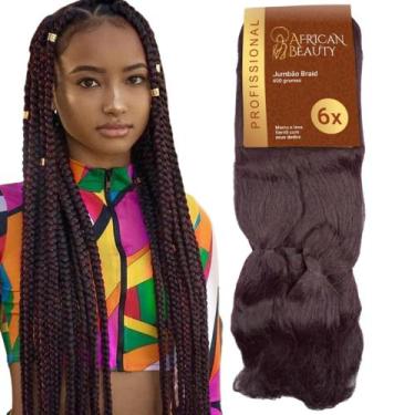 Imagem de Cabelo Super Jumbo Jumbão African Beauty Tranças Box + Anéis - bbless,