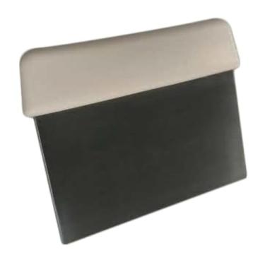 Imagem de Servico de comida Facas Profissional Banco e massa Raspador de aco inoxidavel com cabo Texturizado Grip Branco
