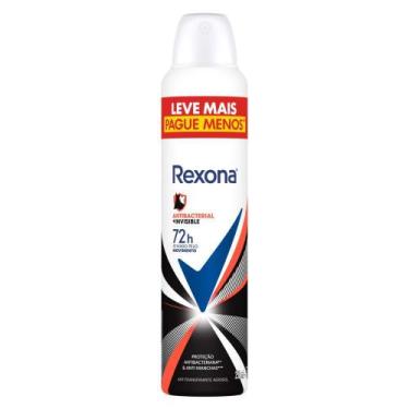 Imagem de Antitranspirante Aerosol Rexona Antibacterial+Invisible 250ml