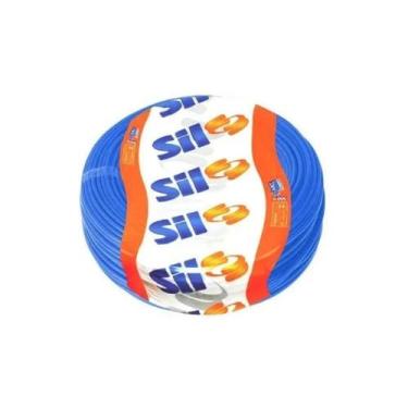 Imagem de Cabo Flexível Sil 1,5mm Rolo 100mts Azul - FIO E CABOS ELETRICOS