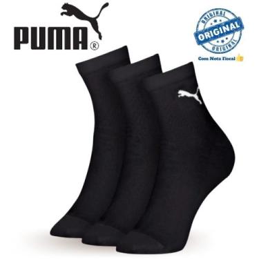 Imagem de Kit Com 3 Pares De Meias Cano Médio Algodão Esporte Sport Masculina - 