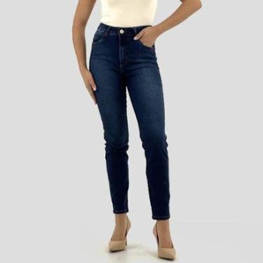 Imagem de Calça Geração Moderna Jeans Cigarrete Feminina-Feminino