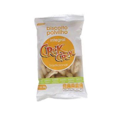 Imagem de Biscoito de Polvilho Integral Tradicional Crek Crek 50g