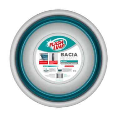 Imagem de Bacia Retrátil Dobrável 8L FlashLimp