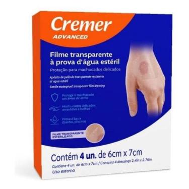 Imagem de Curativo Filme Prova Dagua 4 Unid - Cremer
