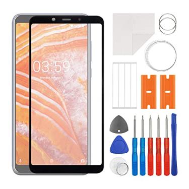 Imagem de SWARK Substituição da lente do painel externo de vidro frontal + OCA compatível com Nokia 3.1 Plus TA-1118, TA-1125, TA-1113, TA-1117, TA-1124, TA-1125 (sem tela LCD e digitalizador de toque) com kit