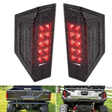 Imagem de UTV Ranger LED Luzes Traseiras, A & UTV PRO Conjunto de Luzes Traseiras Parada de Freio Traseiro, para 2015-2020 Polaris Ranger 570 Tamanho Completo 900 XP 1000 RGR Acessório Geral, Substitua OEM # 2412774, Par Fumado