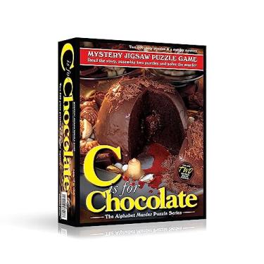 Imagem de Alphabet Mystery Jigsaw Puzzle - C Is for Chocolate