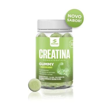 Imagem de Super Gummy Creatina Sabor Uva Verde (60 gomas) - Super Nutrition
