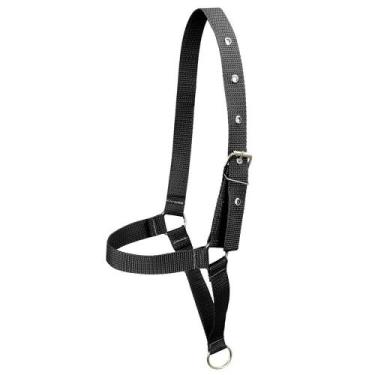 Imagem de Cabresto de Fita para Bezerro SV5401 - Preto - Selaria Vertentes