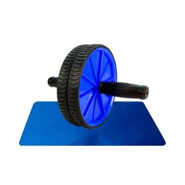 Imagem de Roda De Exercício Abdominal Dupla Com Apoio - Fit Funcional Lombar - M
