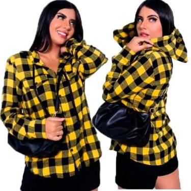 Imagem de Camisa Xadrez Flanela Blusa Flanelada Festa Junina - Hot Desconto, Ama