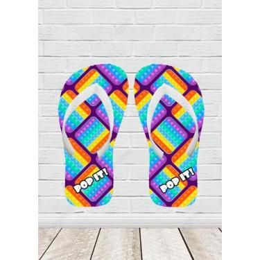 Imagem de Chinelo  tema pop it 10 - Popit,  45-46