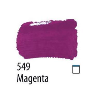 Imagem de Pva Tinta Fosca Para Artesanato Cores - ACRILEX, Magenta 37ml 549