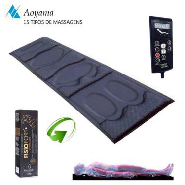 Imagem de Esteira Massageadora Shiatsu Magnética Anatômica + Pomada Premium + Bo