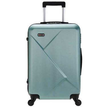 Imagem de Mala Rígida de Viagem Grande Tonin Linha Boreal, Verde metalizado