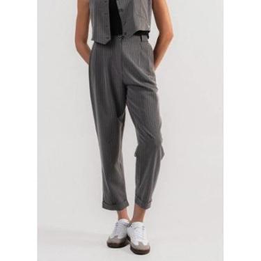 Imagem de CALÇA EM ALFAIATARIA RISCA DE GIZ BIAMAR-Feminino