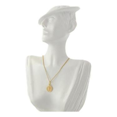 Imagem de Pingente Medalha De São Bento 18k 750 P Certificado Garantia - PINGENT