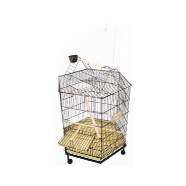 Imagem de Criadeira Gaiola Ninho Bandeja Calopsita Periquito Agapornis - Casa Pe