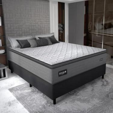Imagem de Gazin - Cama Box Casal 138cm Molas Ensacadas Texas 2CEN Gazin