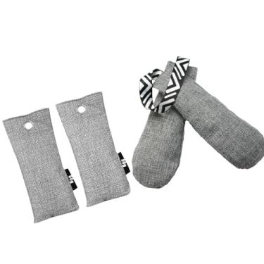 Imagem de Colaxi Luvas de boxe, pacote de carvão desodorizante com odor, estável, multifuncional, profissional, para casa, equipamento de boxe, saco de carvão