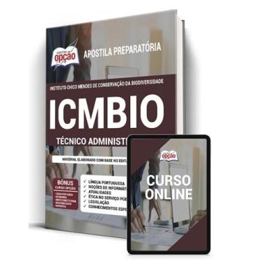Imagem de Apostila ICMBio - Técnico Administrativo - Apostilas Opção