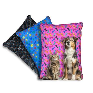 Imagem de Colchonete Para Cachorro Gato Caminha Pet Confortável  Fácil Limpeza -