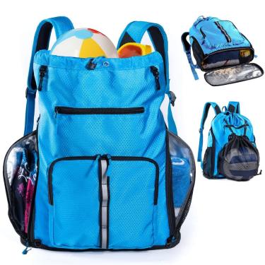 Imagem de Mochila de praia VIGEGARI impermeável à prova de areia com compartimento para sapatos