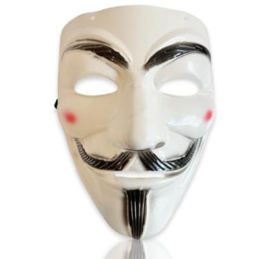 Imagem de NARAMAKI PVC Halloween Costumes - Cosplay - Carnival - Party Mask (HACKER)