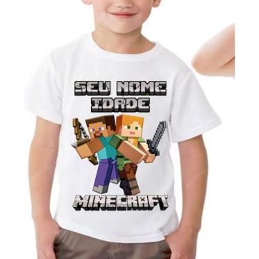 Imagem de Camiseta personalizada minecraft - loja dinka, 10