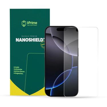 Imagem de Película HPrime NanoShield A-pple í Phone 16 Pro Max