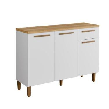 Imagem de Balcão Clássico Master Arte Moveis - Arte Móveis, Branco