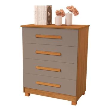 Imagem de Cômoda quarto casal reforçada Suiça Basoto Brasil