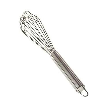 Imagem de Batedor de Ovos Manual em Aço Inoxidável, Modelo Profissional