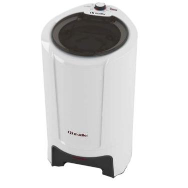 Imagem de Centrífuga Mueller Fit 15 kg de Roupa molhada Dupla Tampa Branco-127v