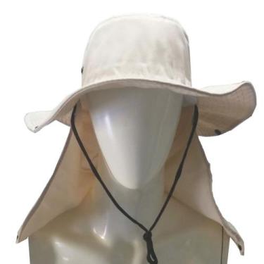 Imagem de Chapéu Australiano com Proteção De Nuca - Areia Claro - Suporte Gpf