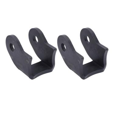 Imagem de Suporte de Amortecedor de Eixo de Carro de 3 Polegadas, par de Solda Em Montagem de Choque para Sedan de Trailer Off-road, Suporte de Suspensão de Aço Resistente Com Design Curvo