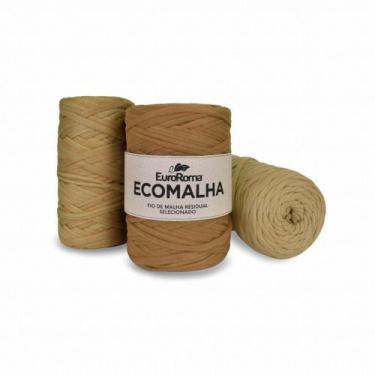 Imagem de Fio De Malha Ecológico Ecomalha Euroroma 80m Crochê Tricô, 3003-Tons d