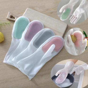 Imagem de Esponja Magica Luva de Limpeza Multiuso de Silicone - GM Hair