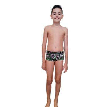 Imagem de Sunga Boxer Infantil E Juvenil Moda Praia Piscina - Star Gold Store, V