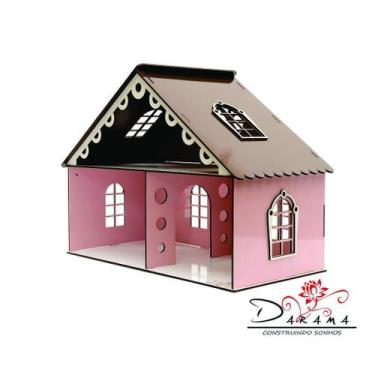 Imagem de Casa de bonecas para mini bonecas compatível com lol e polly modelo li