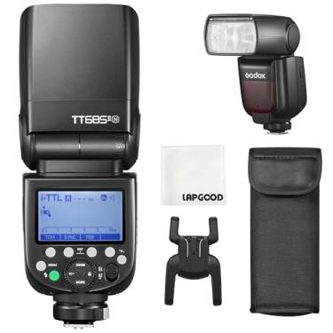 Imagem de Godox Flash de câmera Speedlite TT685II-N para Nikon, i-TTL 2.4G sem fio GN60 HSS, Flash compatível com câmera Nikon D800 D700 D7100 D7000 D5200 D5000.etc