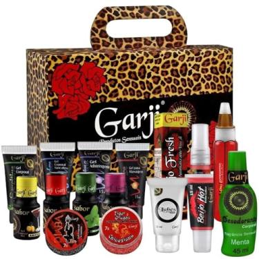 Imagem de Kit Sex Shop Garji Sensual Erótico Casal Namorados - 15 Itens